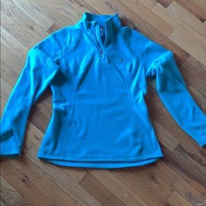 Blue North Face Sweater